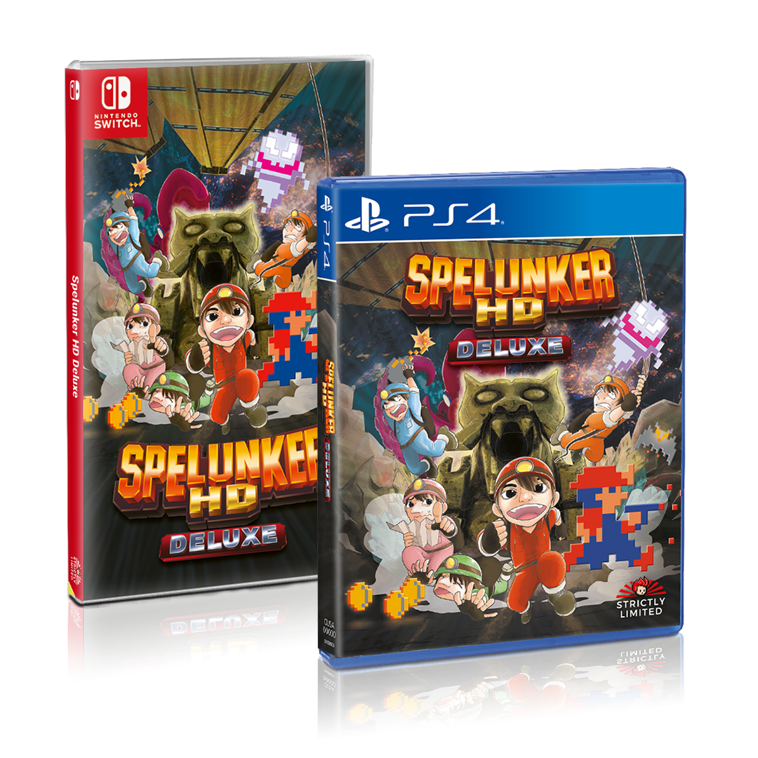 strictly limited Strictly Limited presenta Spelunker HD Deluxe